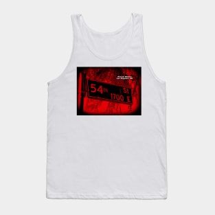 54th Street, Los Angeles, California DEL RIO BLACK by Mistah Wilson Tank Top